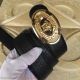 AAA Replica Versace Black Leather Belt With Gold Engraved Medusa Buckle (2)_th.jpg
